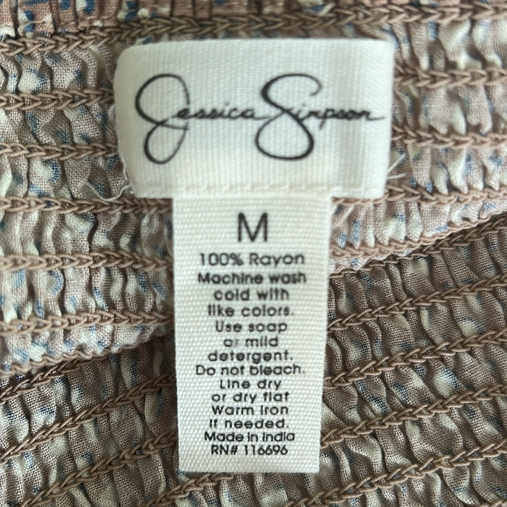 Light Patterned Jumpsuit - Picture 6 of 6